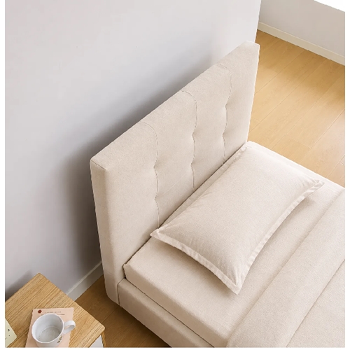מיטת יחיד 90×190 דגם לידור 90 קרם HOME DECOR