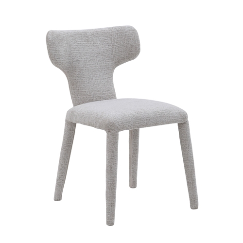 זוג כיסאות לפינת אוכל מרופדים בד קנזס HOME DECOR