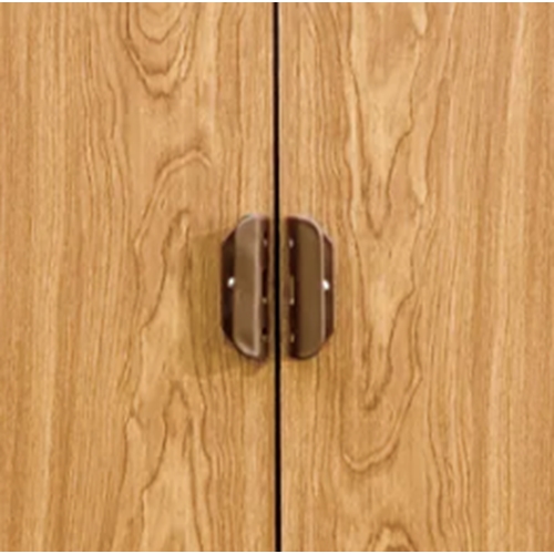 מחסן מתכת דמוי עץ HW89 מידה Garden Top 2.78X2.38