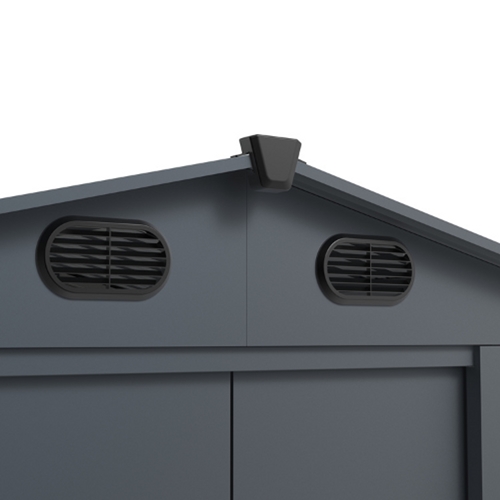 מחסן מתכת 2.47X1.93 דגם Garden Top T186