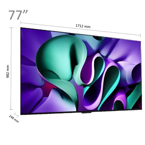 טלוויזיה חכמה "77 OLED evo 4K דגם LG OLED77M46LA