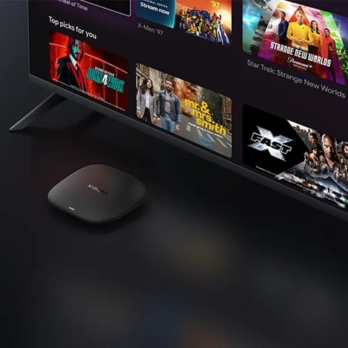 סטרימר 4K Ultra HD דגם Xiaomi TV Box S 3rd Gen