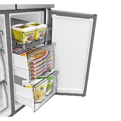 מקרר 4 דלתות הפוך נפח 483 ליטר דגם HISENSE RQ58BG