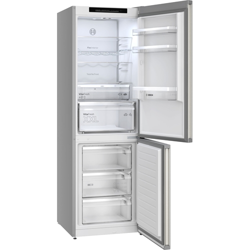 מקרר מקפיא תחתון 321 ליטר דגם BOSCH KGN362IDF בוש