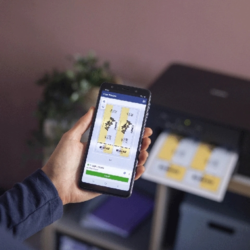 מדפסת הזרקת דיו קומפקטית אלחוטית Brother DCPJ1260W