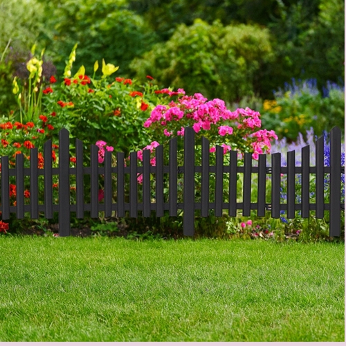גדר נמוכה לתיחום ערוגות ושבילים בגינה דגם 10000370