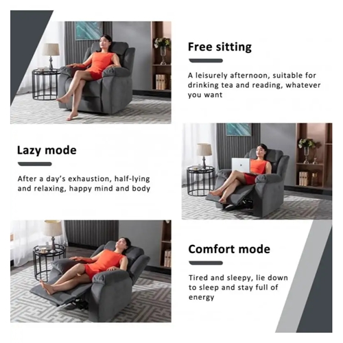 כורסת טלוויזיה עם בד טבעי דגם שוני H.KLIEN