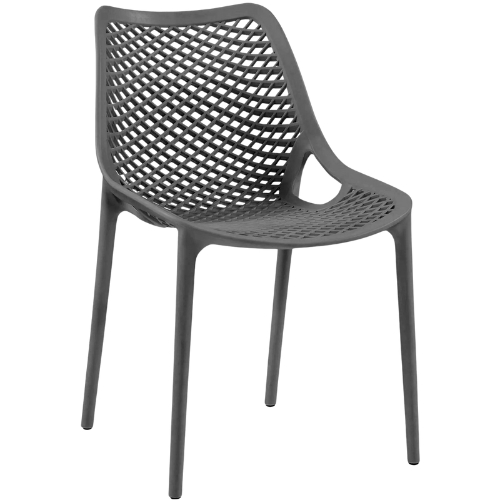 סט 4 כיסאות פלסטיק מעוצבים PLAYA