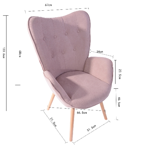 כורסת רטרו דגם קאסי מבית HOMAX