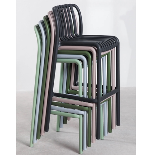 כיסא בר מפלסטיק ללא ידיות קליקו קומפורט H.KLIEN