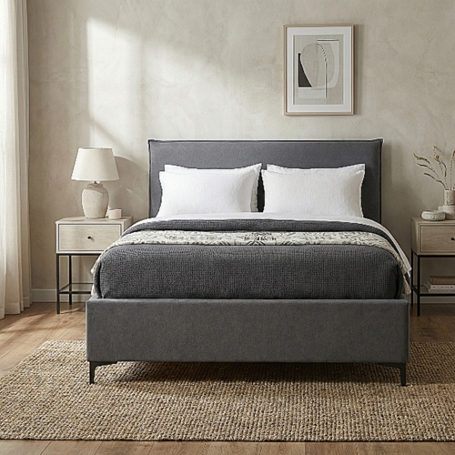 מיטה רחבה 120x190+ארגז מצעים גלורי 120 HOME DECOR