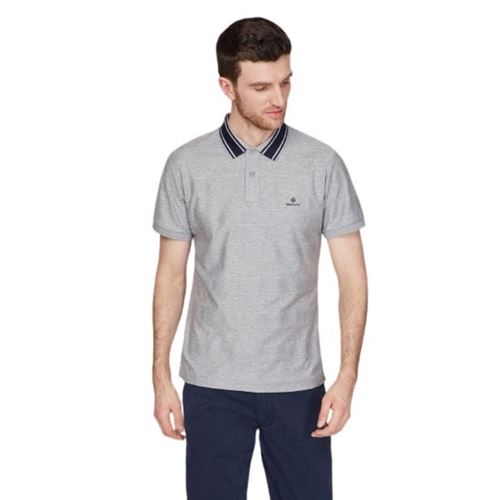 חולצת פולו Gant לגברים דגם Mercerized Jersey SS Rugger