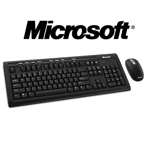 סט מקלדת ועכבר אלחוטי Microsoft Optical 700