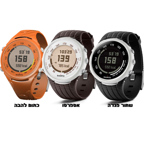 שעון דופק מקודד ומתקדם לאימון  Suunto t1c