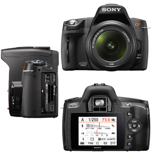 מצלמת DSLR מסדרת SONY SLR-A290 Alpha