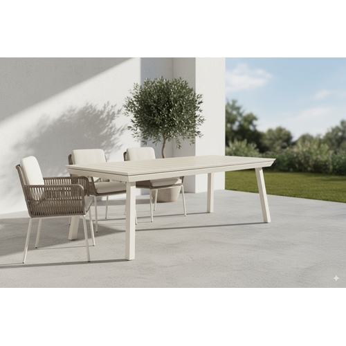 שולחן פינת אוכל נפתח אלומיניום דגם ארגנטינה PLAYA