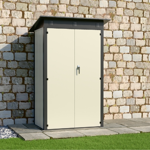 מחסן מתכת דגם SASS4 מידה Garden Top 1.20X1.20