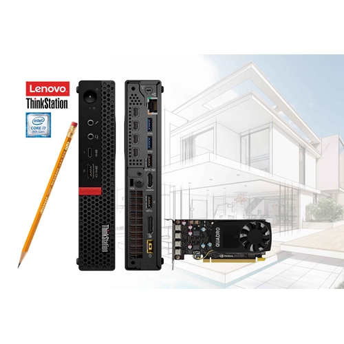 מחשב Lenovo ThinkStation P330 Tiny i7 256GB מחודש