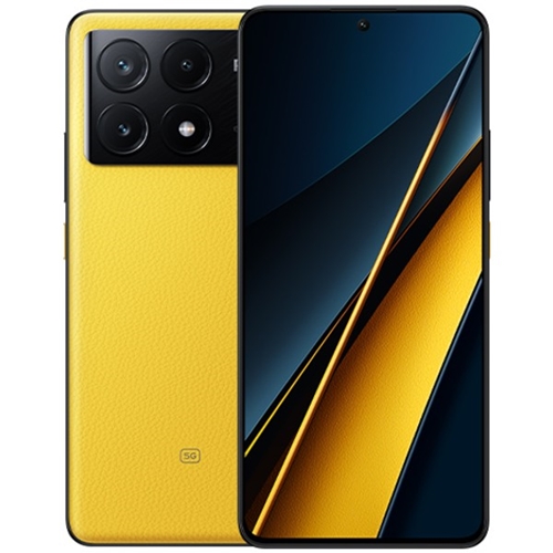 סמארטפון POCO X6 Pro 5G 12 GB RAM + 512GB צהוב