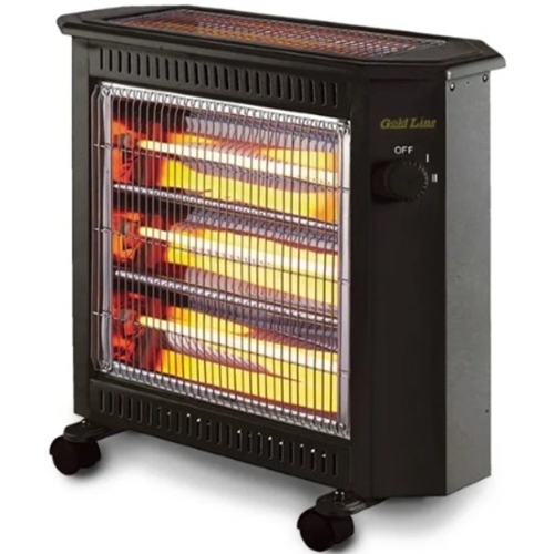 תנור חימום קוורץ דגם ATL-2750 גולדליין GoldLine