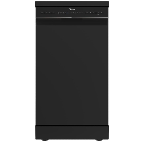 מדיח כלים צר דגם MIDEA WQP8-W7634-B מידאה צבע שחור