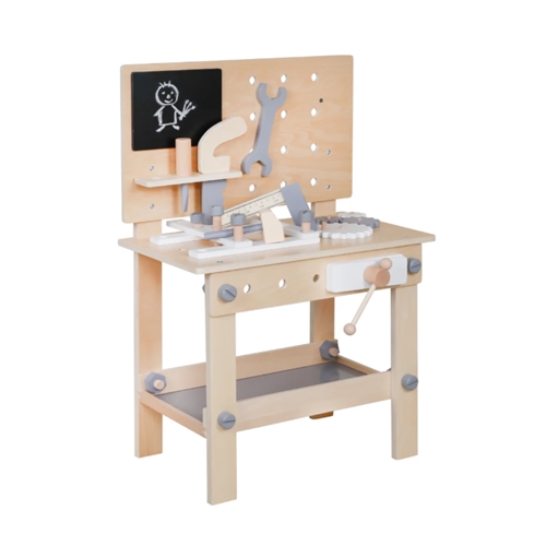 שולחן כלי עבודה מעץ לילדים דגם איתמר