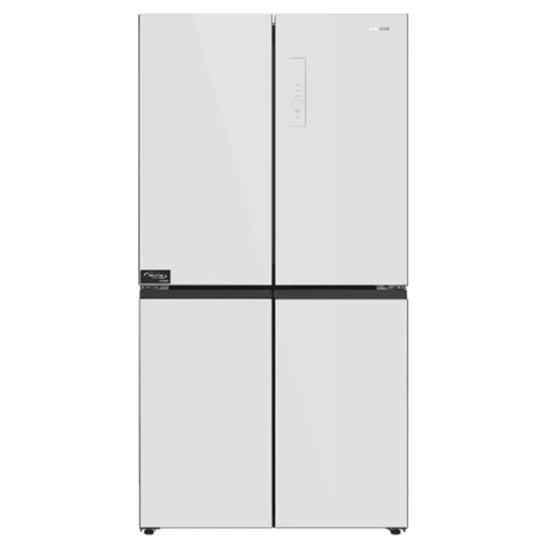 מקרר 4 דלתות 601 ל' AMCOR MER6600GW זכוכית לבנה