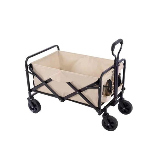 עגלת קמפינג 80 ליטר צבע שמנת