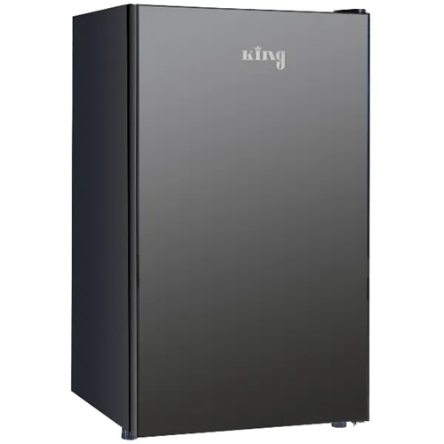 מקרר משרדי 91 ליטר KING KRF-90GB זכוכית שחורה
