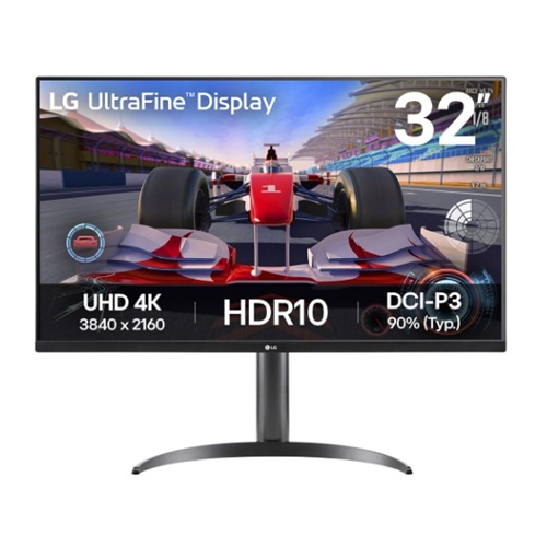 מסך מחשב "31.5 32UR550K-B UltraFine™ 4K UHD HDR