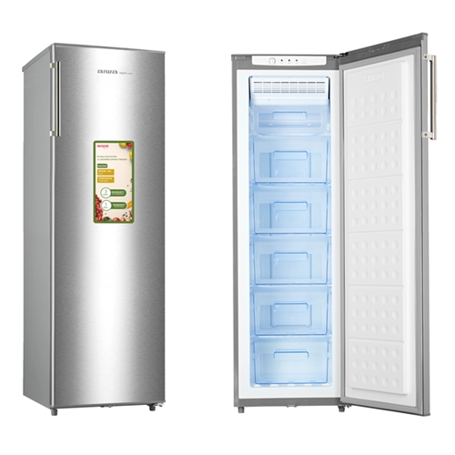 מקפיא 6 מגירות 188 ליטר AIWA AI-NF316-INOX נירוסטה