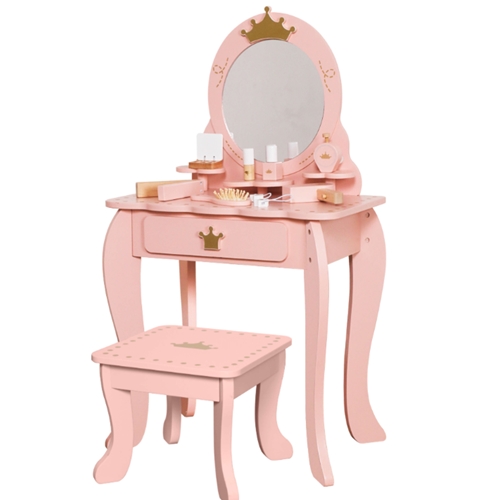 שידת איפור מעץ לילדים דגם דר BIGALE