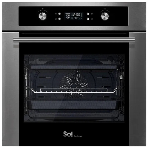 תנור בנוי 60 ס"מ דגם SOL HO-9903S סול נירוסטה