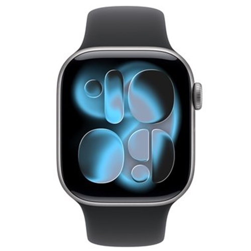 שעון Apple 11 Cell 46mm Grey.Alu + Black Band M/L
