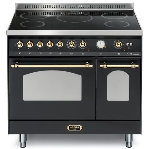 תנור דו תאי משולב כיריים אינדוקציה 107 ליטר LOFRA