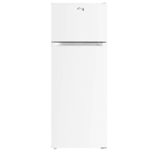 מקרר מקפיא עליון 206 ליטר דגם KING KDF3240WH קינג