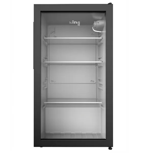 מקרר משרדי דלת ויטרינה שקופה 90 ליטר KVTR2090GL