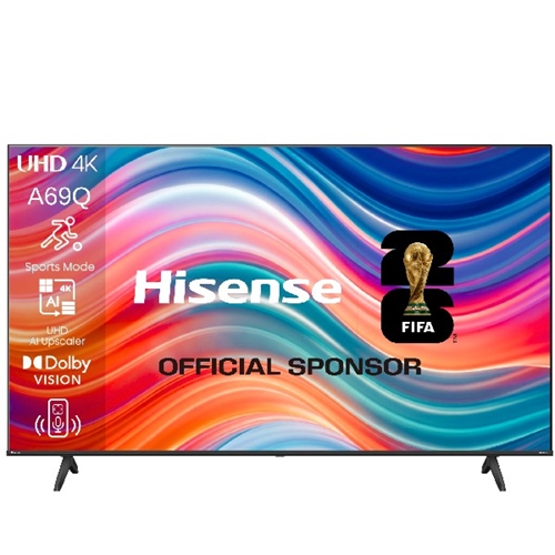 טלוויזיה חכמה "75 Ultra HD 4K דגם HISENSE 75A69Q