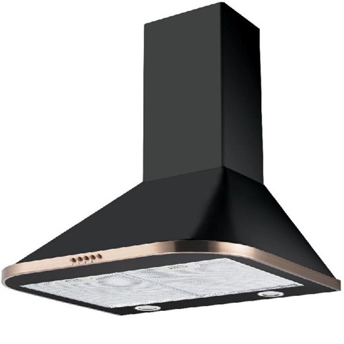 קולט אדים 60 ס"מ LYVENT LVO538 ליוונט שחור רטרו