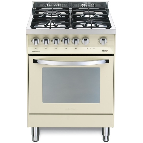 תנור משולב כיריים 60 ס"מ דגם LOFRA PBI66MF קרם