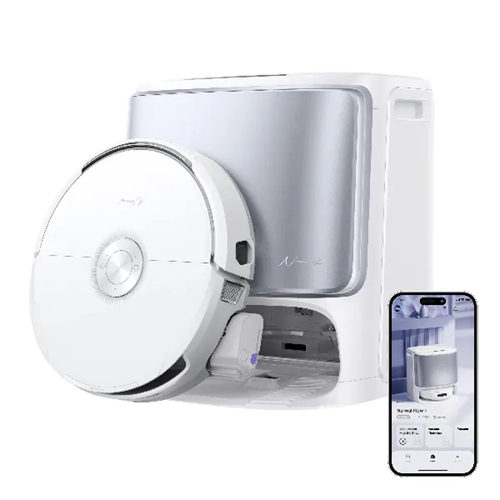 שואב אבק רובוטי שוטף Narwal Flow לבן/כסוף