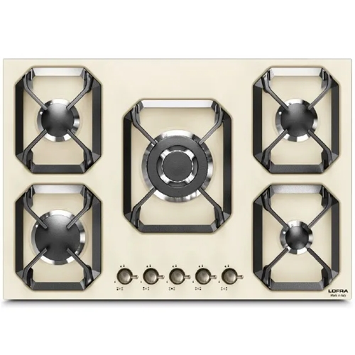כיריים גז 5 ראשים כולל להבת טורבו LOFRA HRBI7A0