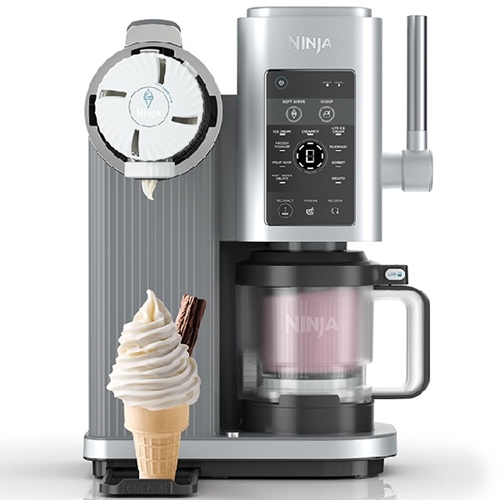 מכונת גלידה NINJA NC701 CREAMI SPOON &amp; SPIN