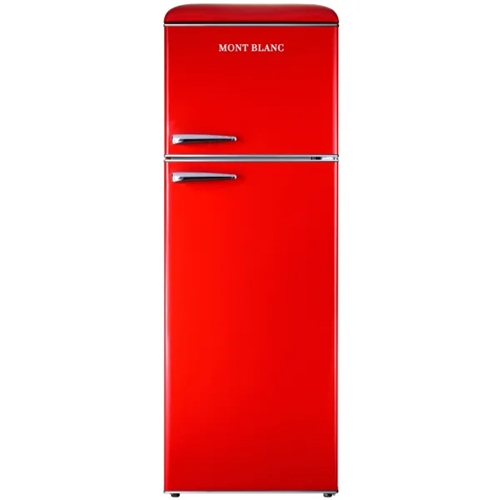 מקרר מקפיא עליון 340 ליטר MONT BLANC MBR-440FF-RED