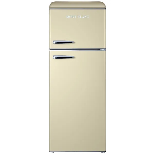 מקרר מקפיא עליון 215 ליטר MONT BLANC MBR-290DF-BEJ