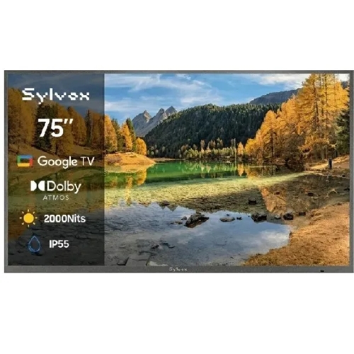 טלוויזיית חוץ "75 SYLVOX Pool Pro 2.0 Outdoor TV