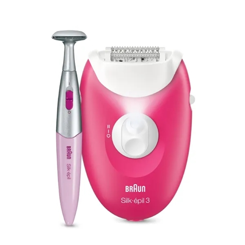 מכשיר להסרת שיער דגם Braun Silk Epil 3 בראון