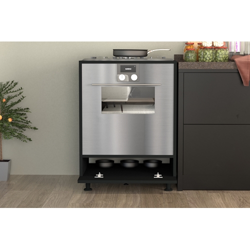 ארון שירות לתנור בנוי וכיריים ערבה TUDO DESIGN BK