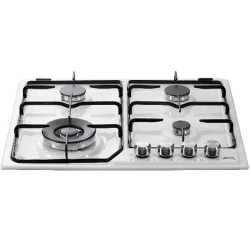 כיריים גז 60 ס"מ 4 להבות DELONGHI DGH1160W לבן