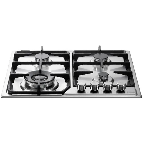 כיריים גז 60 ס"מ 4 להבות DELONGHI DGH1260CX נירוסט